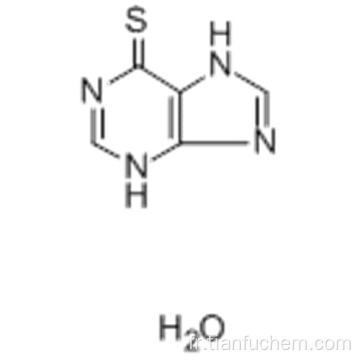 6-mercaptopurine monohydraté CAS 6112-76-1
